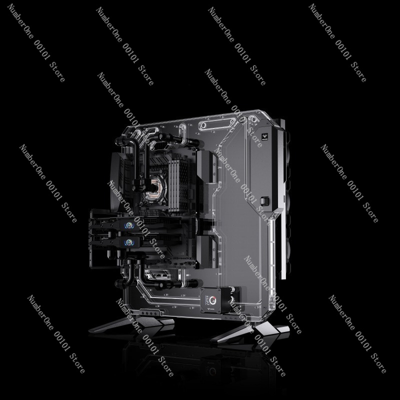 Aluminum Open Frame Test Bench Water Cooling - เคสคอมพิวเตอร์แบบเปิด EATX สำหรับระบายความร้อนด้วยน้ำ วัสดุอะลูมิเนียม สำหรับประกอบเอง ใช้ทดสอบ