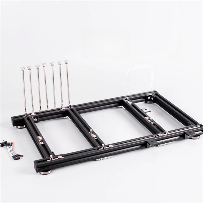 Aluminum Open Frame Test Bench Water Cooling - เคสคอมพิวเตอร์อลูมิเนียมอัลลอยด์แบบเปิดสำหรับทดสอบ ATX PC รองรับระบบระบายความร้อนด้วยน้ำ โอเวอร์คล็อก และการ์ดจอ