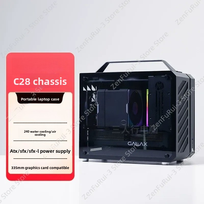 Mechanic Master C28 Matx Portable Pc Case - เคสคอมพิวเตอร์ขนาดเล็กพกพาได้ รุ่น Master Mechanic C28 รองรับเมนบอร์ด