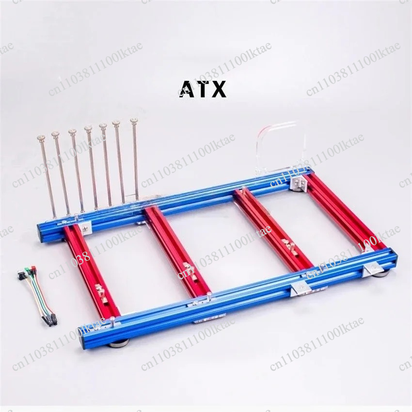 Aluminum Open Frame Test Bench Water Cooling - เคสคอมพิวเตอร์อลูมิเนียมอัลลอยด์แบบเปิดสำหรับทดสอบ ATX PC 1 ชิ้น รองรับการระบายความร้อนด้วยน้ำและการโอเวอร์คล็อก