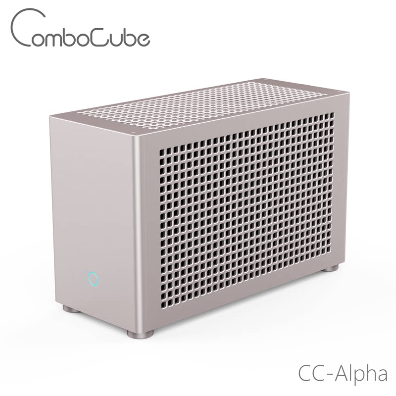 เคสคอมพิวเตอร์ ComboCube CC-Al - Sff Mini Itx Cnc Aluminum Chassis บทวิจารณ์และราคา