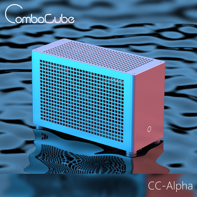 เคสคอมพิวเตอร์ ComboCube CC-Al - Sff Mini Itx Cnc Aluminum Chassis บทวิจารณ์และราคา