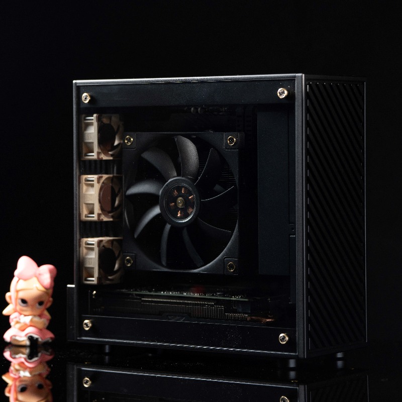 เคส LP P6 ITX อลูมิเนียม CNC ม - Sff Mini Itx Cnc Aluminum Chassis บทวิจารณ์และราคา