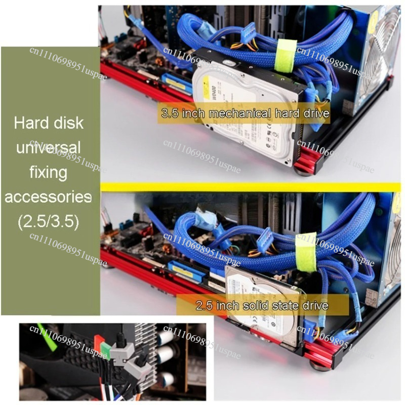 เคสคอมพิวเตอร์อลูมิเนียมอัลลอย - Aluminum Open Frame Test Bench Water Cooling บทวิจารณ์และราคา