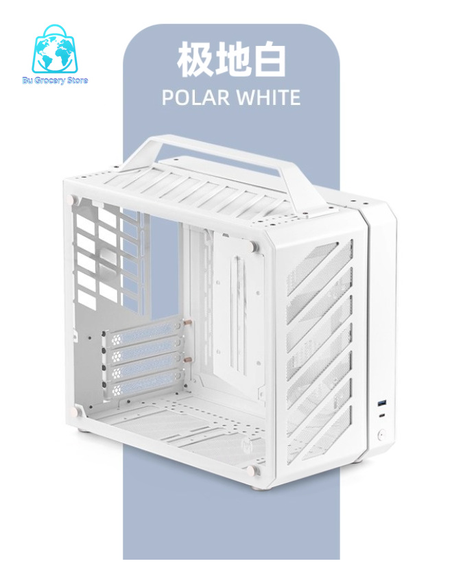 เคสคอมพิวเตอร์แบบพกพา Full Tow - Mechanic Master C28 Matx Portable Pc Case บทวิจารณ์และราคา